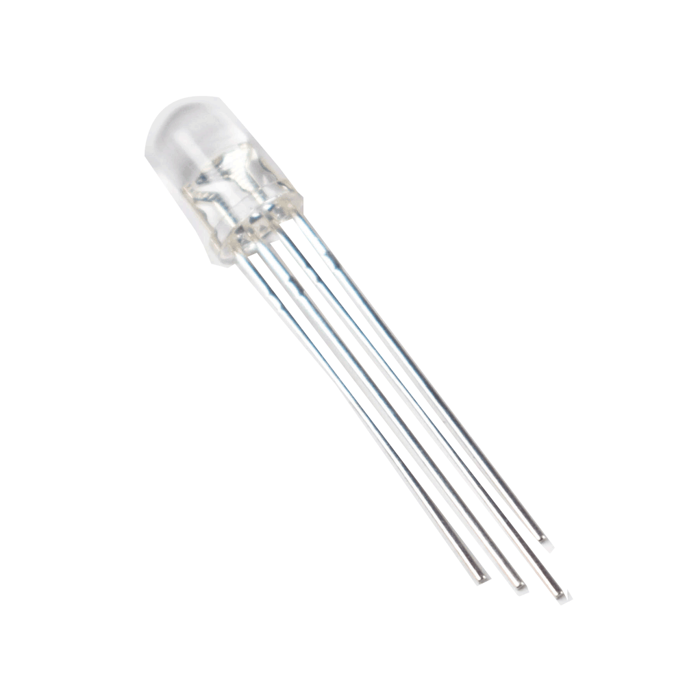 5 mm RGB LED 4 Pin Diffused (Common Anode)
