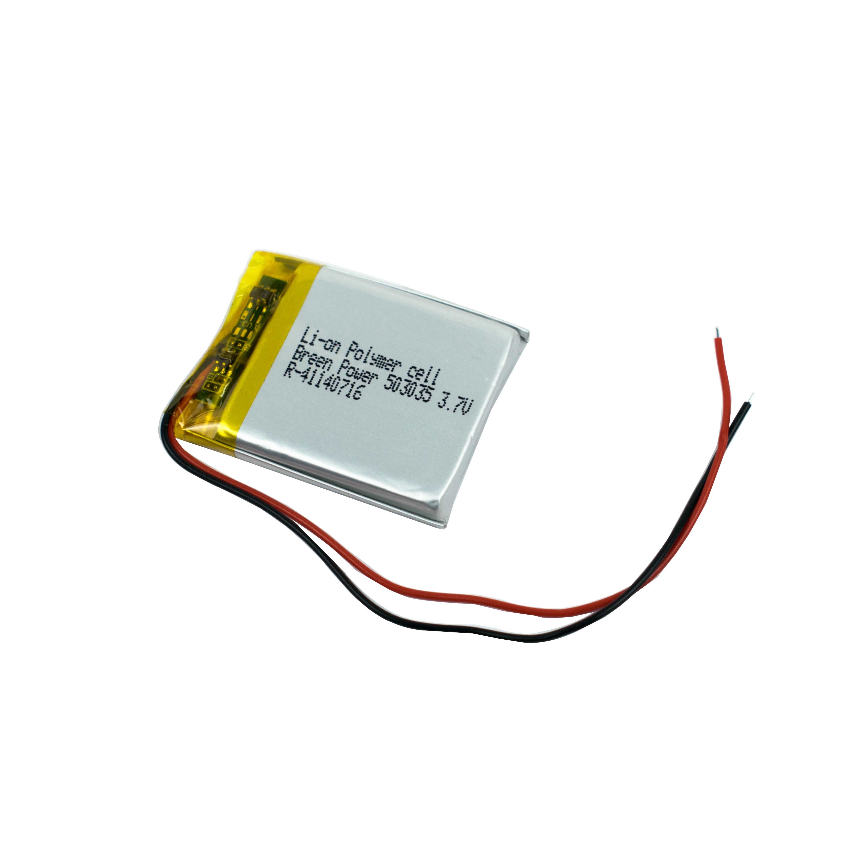 14500 3.7v Lithium Battery 500mah Sm-2p Interface Single Electric