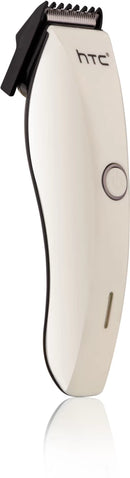 HTC AT-206 Rechargeable Beard Trimmer Trimmer 50 min Runtime 4 Length Settings (White)