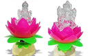 Laxmi Ganesh Lotus LED Colour