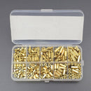 300 Pieces M3 4-12mm(10 Sizes) Brass Hex Column Standoff Support Spacer Screw Nut Kit