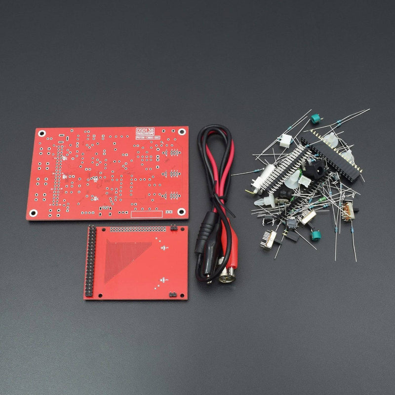 DS0138 STM32 200 KHz Digital Oscilloscope DIY Kit And Probe Unsoldered Workshop