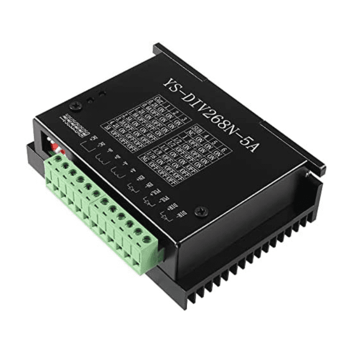 YS-DIV268N-5A Hybrid Stepper Motor Driver 5A | Single Axis TB6600 0.2-5A Two Phase Hybrid Stepper Motor Driver Controller