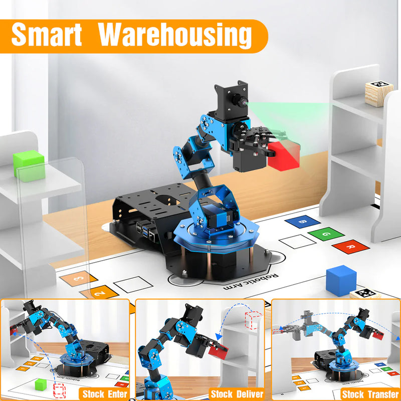 ArmPi FPV AI Vision Raspberry Pi ROS Robotic Arm