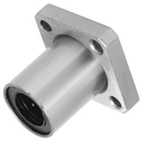 Linear Bearing LMK12UU 12mm Rod Square Flange Linear Bearing for 3D Printer