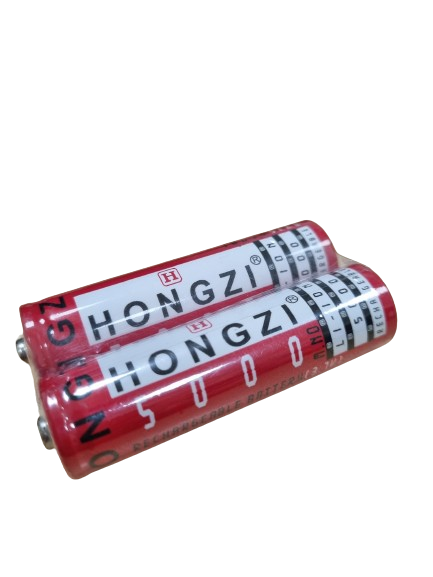 Hongzi 18650 5000mAh 3.7V Li-Ion Rechargeable Battery with Tip