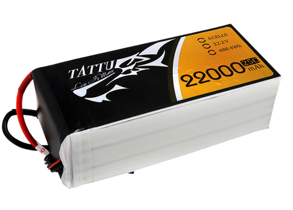 Tattu 22.2V 6S 25C Lipo Battery Pack