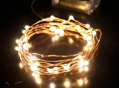 Warm White color 10 Meter USB Powered LED Fairy String Light