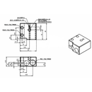 Volcano hot end Heater Block/Heating Block for 3D Printer