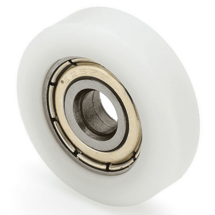 White Nylon Plastic Bag Roller Bearing 625ZZ