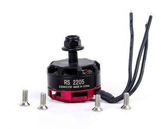 RS2205 2300KV Brushless DC Motor for QAV250 QAV300 Racing Drone ? Black Cap (CW Motor Rotation)