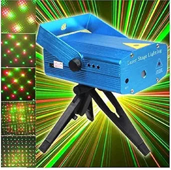 Portable Mini Laser Stage Light Projector for Disco Party