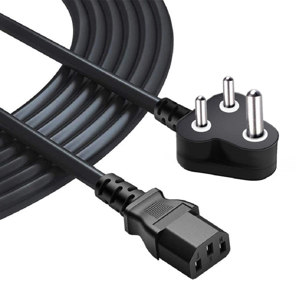 3Mtr Black Computer Power Supply Cord