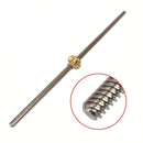 Trapezoidal Screw 400mm rod with Copper Nut