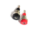 2mm Female Banana Socket Pair (Red and Black)