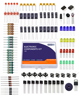 Electronic Components Kit with 150+ Components for DIY Projects (MINI)