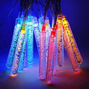 Water Bubble Test Tubes Led Fairy String Lights, 16 LED Tubes Multicolor