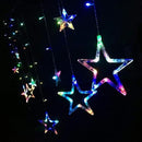 6 Large & 6 Small Stars Led (MULTI COLOUR)