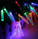 Water Bubble Test Tubes Led Fairy String Lights, 16 LED Tubes Multicolor