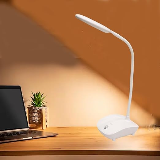 LED Desk Lamp Portable Night Lamp Round Shape and Touch to ON/OFF