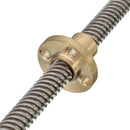 Trapezoidal Screw 500mm rod with Copper Nut