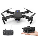 Brushless Motor Drone E88S RC Drone 4K Wide Angle HD Camera Obstacle Avoider Brushless Motor Height Fixed Remote Control Foldable Quadrotor Helicopter