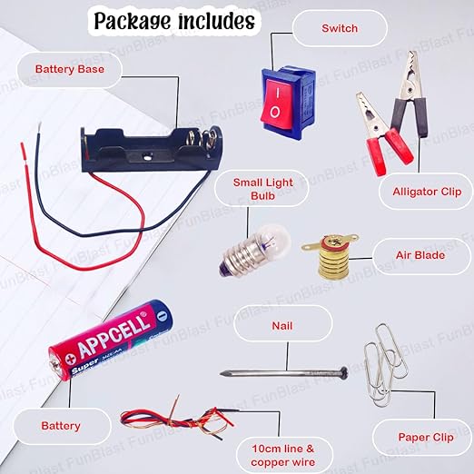 Science Experiment Kit – STEM Kit, Electric Circuit Kit