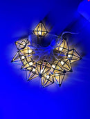 Yellow Color 12 LED Diamond String Lights