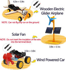 STEM 4 Set Solar Motor Kit, Electric Science Experiment Projects