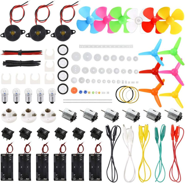 6 Set 131 PCS DC Motors Kit