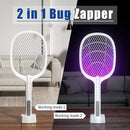 Mosquito Bat with UV Light Lamp Five Nights Mosquito Killer Autokill 2 in 1 Mosquito Racket 1200mAh Lithium ion Rechargeable Battery Handheld