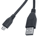 USB A Type to Micro USB B Type 1M Cable (Colour may vary)