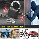 Alarm Lock Padlock Anti-Theft Security System Door Safety Lock  (Black)