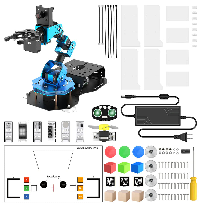 ArmPi FPV AI Vision Raspberry Pi ROS Robotic Arm