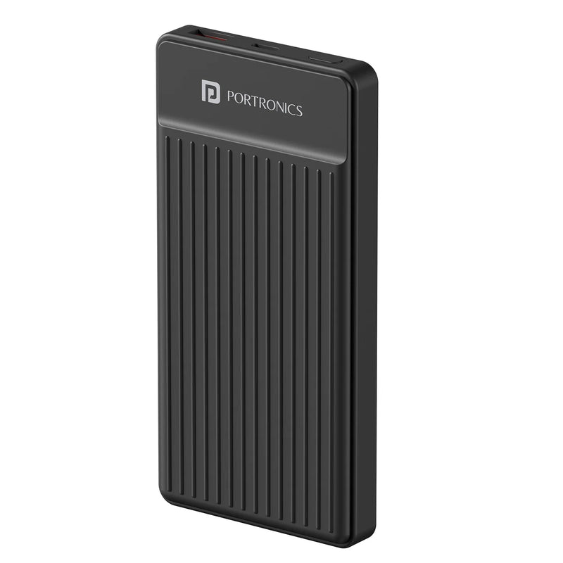 Portronics Luxcell B12 Ultra Slim Power Bank 10,000mAh