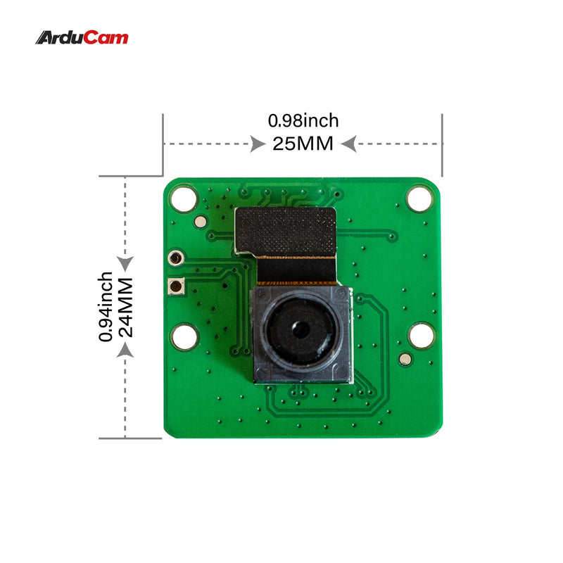 Arducam IMX219 Visible Light Fixed Focus Camera Module for Raspberry Pi