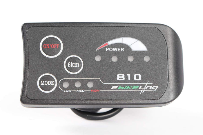 36V/48V 810 LED Display Controller 5-Pin Electric Bicycle E-Bike