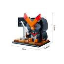 BanBao 3d Model Bricks Animal Kit Professional Figure Q-Playmate Professor Owl Building Blocks Toys Gifts