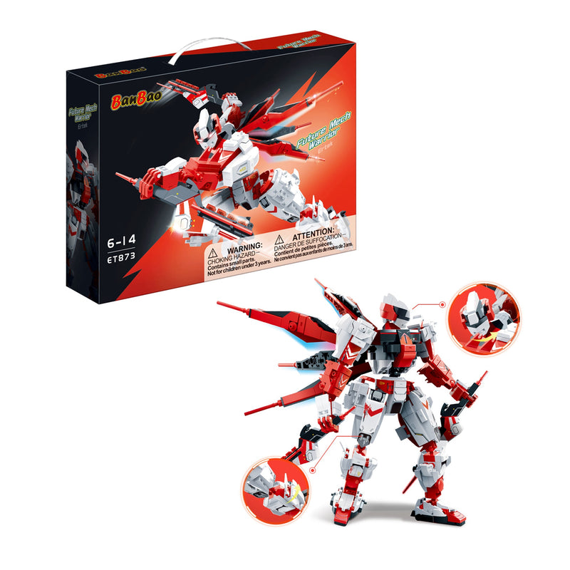 BanBao Future Mech Warrior Kit Educational Building Block Robot Toy