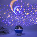 Star Maker Rotating 360 Degree Moon Night Light Lamp Projector Night Lamp