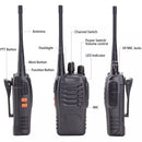 Walkie Talkie 3Km Long Range Two-Way Portable