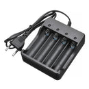 [Type 1] 18650x4 Li-Ion Battery Charger Adapter (Hard Pin Spring)