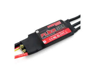 SURPASS Flier 50A ESC Li:2-4S NiNh:5-12NC SBEC:5V/6V/4A 68*25*10mm 4.0 Connector