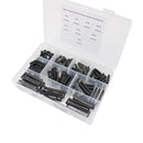 150Pcs 2.54mm Pitch DIP IC Sockets Adaptor Assortment Kit 6, 8, 14, 16, 18, 24, 28, 40 Pin