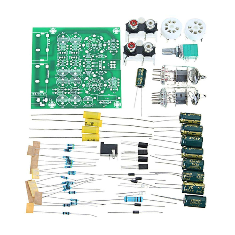 Fever 6J1 Tube Amplifier Board Preamplifier Headphone Pre-Amp Amplifier Audio Board DIY Kits