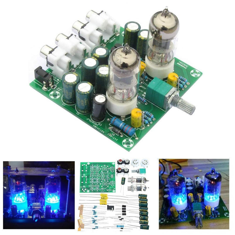 Fever 6J1 Tube Amplifier Board Preamplifier Headphone Pre-Amp Amplifier Audio Board DIY Kits