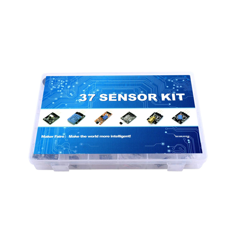 37 in 1 Sensor Kit Compatible with Arduino UNO, NodeMcu, Raspberry Pi, Robotics Projects