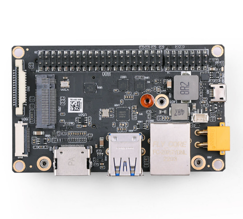 A603 Carrier Board Jetson Orin™ NX/Nano - 4x USB, 1x GbE, M.2 Key M, M.2 Key E, 1 x CSI, 9-20V DC