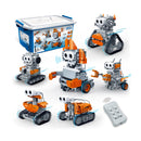 BanBao 6 in 1 Ultrasonic Wave Obstacle Avoidance Robot, Building Blocks, Blocks Robot Building Kit