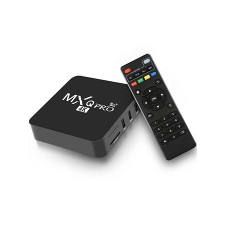 MXQPro 5G 4K Ultra HD 4GB /32GB Android 10 Smart TV Box OTT Streaming Player